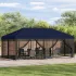 Pavilion cu panouri laterale 6 x 3 m Portocaliu GartenMobel Dekor