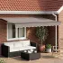 Copertină retractabilă manuală Burgundy 2,5 x 2 m GartenMobel Dekor