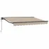 Cadru de copertină Gri deschis 250 x 200 cm GartenMobel Dekor