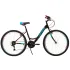 Bicicletă de oraș DHS Modesty 26 inch, gri, cadru confortabil