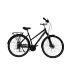 Bicicletă de oraș damă Kieler Lady 28 inch, mărimea S, negru