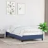 Cadru de pat fără saltea, gri deschis, 100x200 cm, textil GartenMobel Dekor