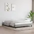 Cadru de pat fără saltea, gri deschis, 140x200 cm, textil GartenMobel Dekor
