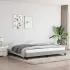 Cadru de pat fără saltea, gri deschis, 100x200 cm, textil GartenMobel Dekor