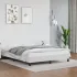 Cadru de pat, alb, 120x190 cm, piele ecologică GartenMobel Dekor