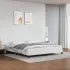 Cadru de pat, alb, 120x190 cm, piele ecologică GartenMobel Dekor