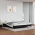 Cadru de pat, negru, 120x190 cm, piele ecologică GartenMobel Dekor