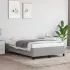 Cadru de pat fără saltea, maro închis, 120x200 cm, textil GartenMobel Dekor