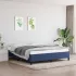 Cadru de pat fără saltea, maro închis, 180x200 cm, textil GartenMobel Dekor