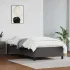 Cadru de pat fără saltea gri 120x190 cm piele artificială GartenMobel Dekor
