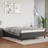 Cadru de pat, maro, 140x190 cm, piele ecologică GartenMobel Dekor
