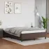 Cadru de pat, negru, 140x190 cm, piele ecologică GartenMobel Dekor
