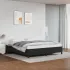 Cadru de pat fără saltea Negru piele artificială GartenMobel Dekor