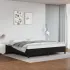 Cadru de pat fără saltea Negru piele artificială GartenMobel Dekor