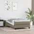 Saltea cu arcuri buzunar, fermitate medie, gri deschis, 80x200x20 cm, textil GartenMobel Dekor