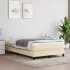 Saltea de pat cu arcuri, crem, 120x190x20 cm, textil GartenMobel Dekor
