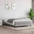 Saltea de pat cu arcuri, negru, 120x190x20 cm, textil GartenMobel Dekor