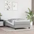 Saltea de pat cu arcuri, negru, 120x190x20 cm, textil GartenMobel Dekor