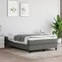 Saltea cu arcuri buzunar, fermitate medie, gri deschis, 120x200x20 cm, textil GartenMobel Dekor