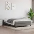 Saltea cu arcuri buzunar, fermitate medie, gri deschis, 140x200x20 cm, textil GartenMobel Dekor