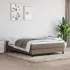 Saltea cu arcuri buzunar, fermitate medie, gri deschis, 140x190x20 cm, textil GartenMobel Dekor