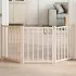 Poartă pentru câini pliabilă, 2 panouri, 160 cm, lemn de brad GartenMobel Dekor