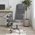 Scaun birou reglabil în înălțime negru piele artificială/plasă GartenMobel Dekor