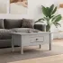 Măsuță de cafea "BODO", gri, 100x55x46 cm, lemn masiv de pin GartenMobel Dekor