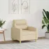 Fotoliu canapea, maro, 60 cm, material textil GartenMobel Dekor