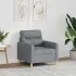 Fotoliu canapea, maro, 60 cm, material textil GartenMobel Dekor