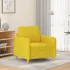 Canapea cu 2 locuri, gri deschis, 120 cm, material textil GartenMobel Dekor