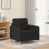 Canapea cu 2 locuri, gri deschis, 120 cm, material textil GartenMobel Dekor
