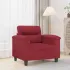 Canapea de o persoană, 60 cm, piele ecologică GartenMobel Dekor