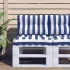 Perne pentru paleți, 2 buc., bej, material textil GartenMobel Dekor
