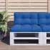 Perne de paleți, 2 buc., negru, material textil GartenMobel Dekor