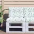Perne de paleți, 2 buc., albastru, material textil GartenMobel Dekor
