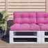 Perne de paleți, 2 buc., negru, material textil GartenMobel Dekor