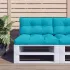 Perne de paleți, 2 buc., negru, material textil GartenMobel Dekor