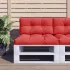 Perne de paleți, 2 buc, verde aprins, material textil GartenMobel Dekor
