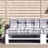 Perne pentru paleți, 2 buc., gri, material textil GartenMobel Dekor