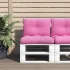 Perne de paleți, 2 buc, verde aprins, material textil GartenMobel Dekor