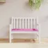 Pat de scaun Simplu Roz 100 x 50 x 3 cm Material Oxford GartenMobel Dekor