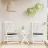 Perne scaune grădină 6 buc. antracit 40x40x4 cm țesătură Oxford GartenMobel Dekor