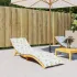 Pernă de șezlong, model frunze, textil Oxford GartenMobel Dekor