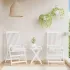Perne de scaun, 4 buc., turcoaz, 40 x 40 x 7 cm, textil GartenMobel Dekor
