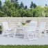 Perne de scaun, 6 buc., turcoaz, 50x50x7 cm, textil oxford GartenMobel Dekor