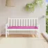 Pernă de bancă dungi albastre și albe 150x50x7 cm textil oxford GartenMobel Dekor