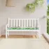 Pernă de bancă dungi albastre și albe 150x50x7 cm textil oxford GartenMobel Dekor