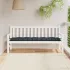 Pernă bancă de grădină negru carouri, 180x50x7cm, textil oxford GartenMobel Dekor