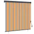 Rulou textil cu perdele Dungi Alb și Portocaliu 180 x 250 cm GartenMobel Dekor
